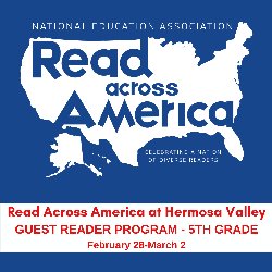 Read Across America - Guest Reader Program for 5th Grade